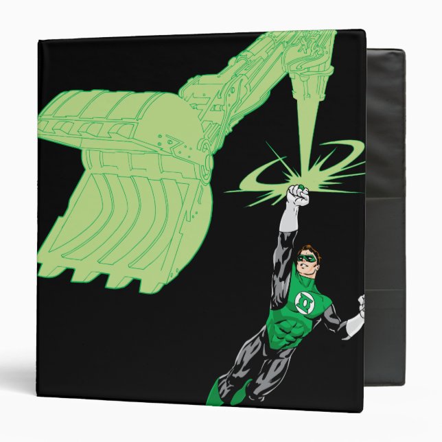 Green Lantern - Fully Rendered,  with machine Binder (Front/Inside)