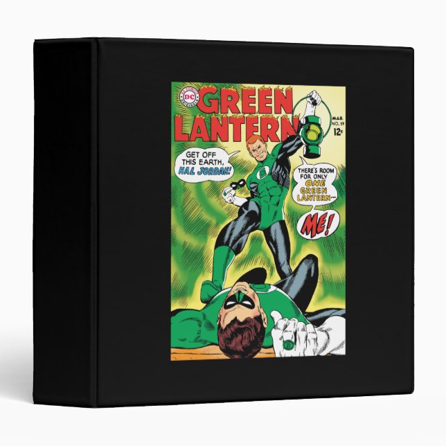 Green Lantern - Get Off this Earch Hal Jordan Binder (Front/Spine)