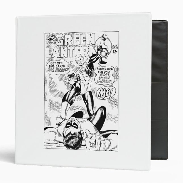 Green Lantern - Get Off this Earch Hal Jordan, Bla Binder (Front/Inside)