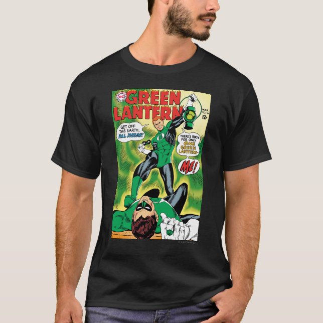 Green Lantern - Get Off this Earch Hal Jordan T-Shirt (Front)