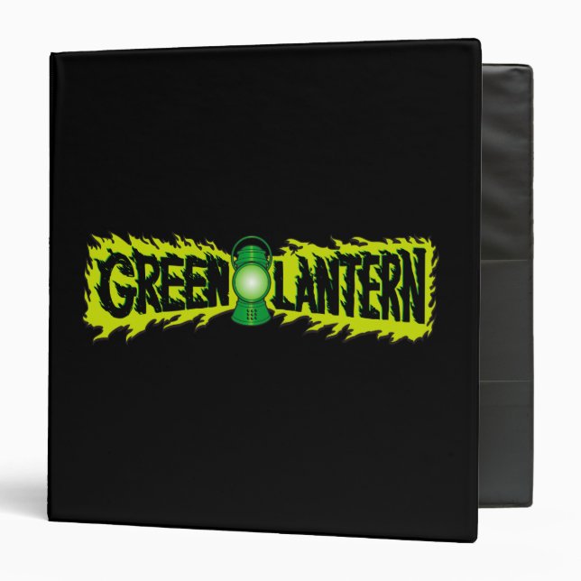 Green Lantern - Glowing Lantern 2 Binder (Front/Inside)