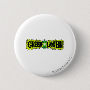 Green Lantern - Glowing Lantern 2 Inch Round Button