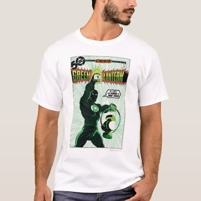 Green Lantern - Glowing Lantern T-Shirt (Front)