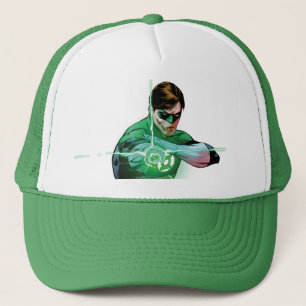 Green Lantern & Glowing Ring Trucker Hat