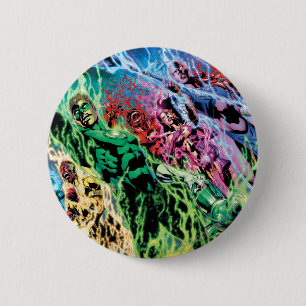 Green Lantern Group - Colour 2 Inch Round Button