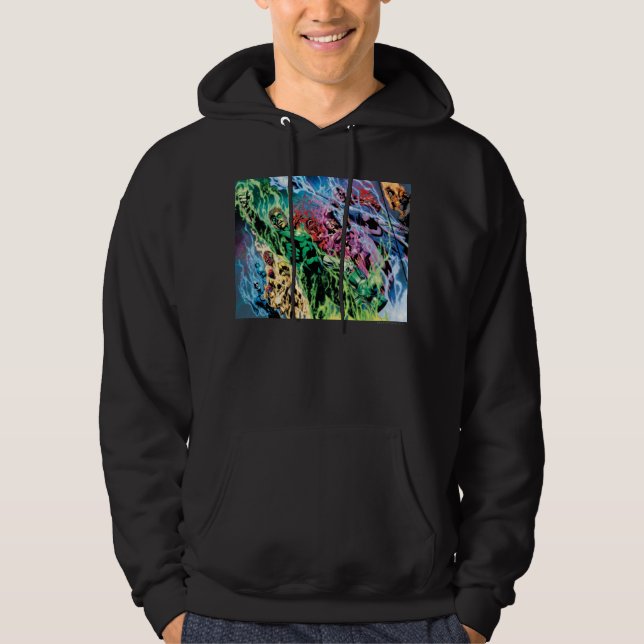 Green Lantern Group - Colour Hoodie (Front)