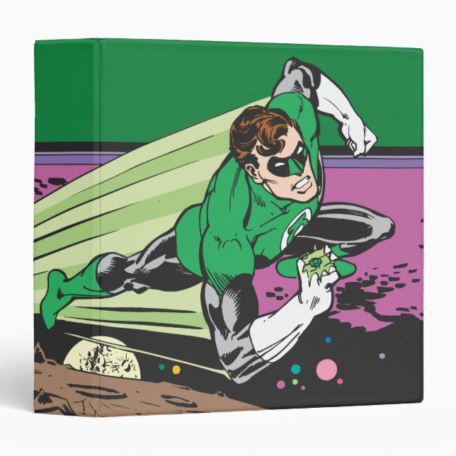 Green Lantern in Space Binder (Front/Spine)