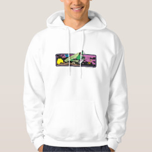 Green Lantern in Space Hoodie