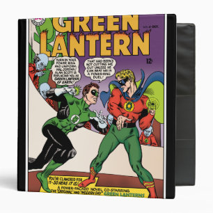 Green Lantern in the ring Binder