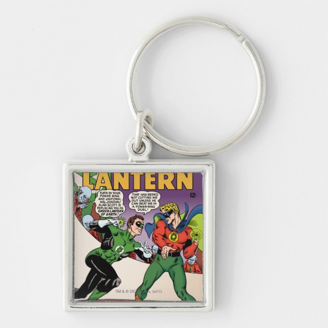 Green Lantern in the ring Keychain (Front)
