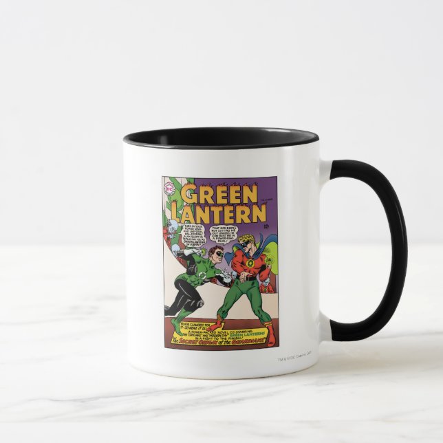 Green Lantern in the ring Mug (Right)