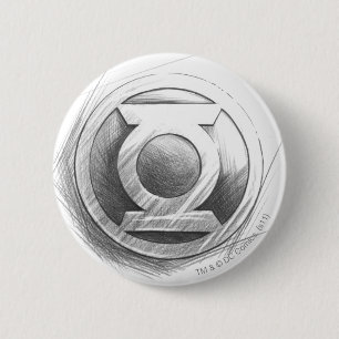 Green Lantern Insignia 2 Inch Round Button