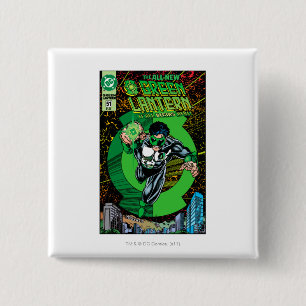 Green Lantern - It all begins here 2 Inch Square Button
