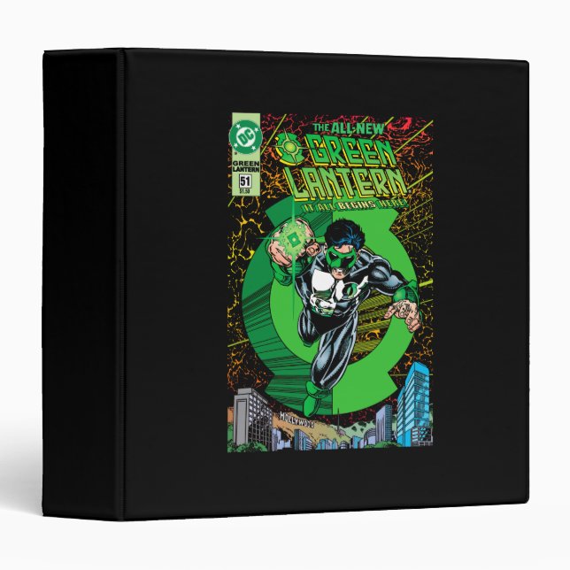 Green Lantern - It all begins here Binder (Front/Spine)