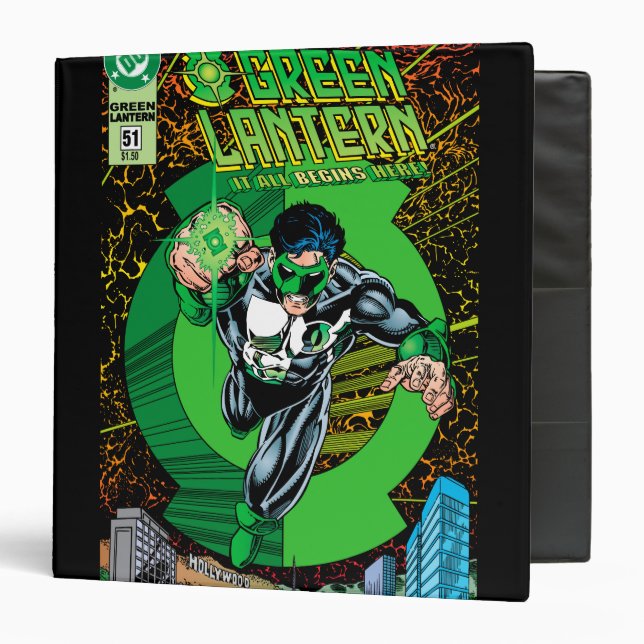 Green Lantern - It all begins here Binder (Front/Inside)