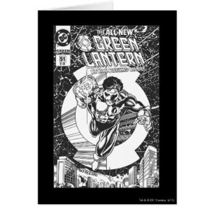 Green Lantern - It all begins here, Black and Whit