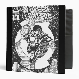 Green Lantern - It all begins here, Black and Whit Binder