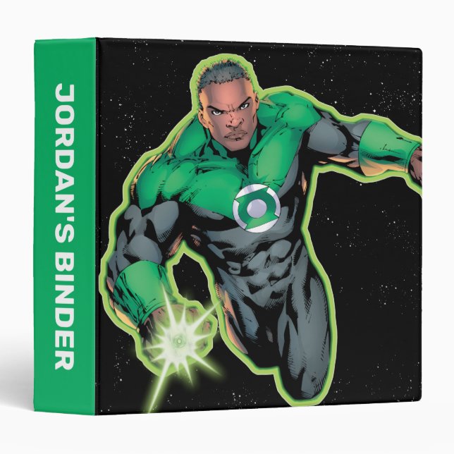 Green Lantern John Stewart Binder (Front/Spine)