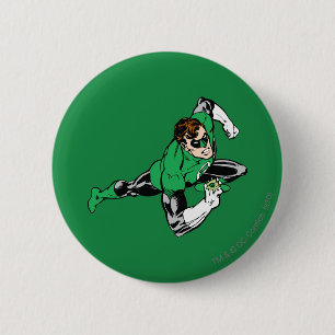 Green Lantern Leap Right 2 Inch Round Button