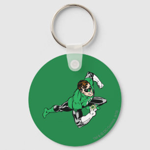 Green Lantern Leap Right Keychain