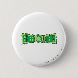 Green Lantern Letters 1 2 Inch Round Button