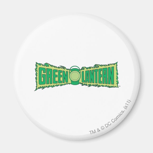 Green Lantern Letters 1 Magnet (Front)