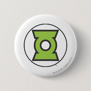 Green Lantern Logo 11 2 Inch Round Button