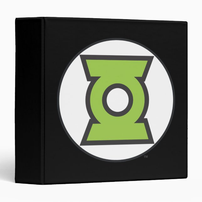 Green Lantern Logo 11 Binder (Front/Spine)