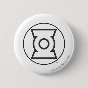 Green Lantern Logo 12 2 Inch Round Button