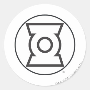 Green Lantern Logo 12 Classic Round Sticker