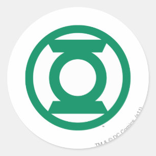 Green Lantern Logo 13 Classic Round Sticker