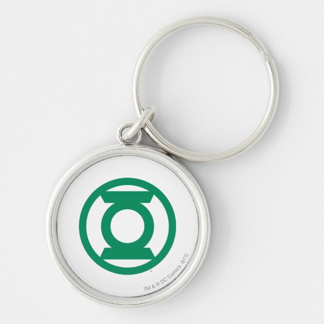 Green Lantern Logo 13 Keychain (Front)