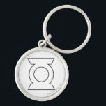 Green Lantern Logo 16 Keychain<br><div class="desc">Core Style Guide</div>
