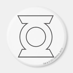 Green Lantern Logo 16 Magnet