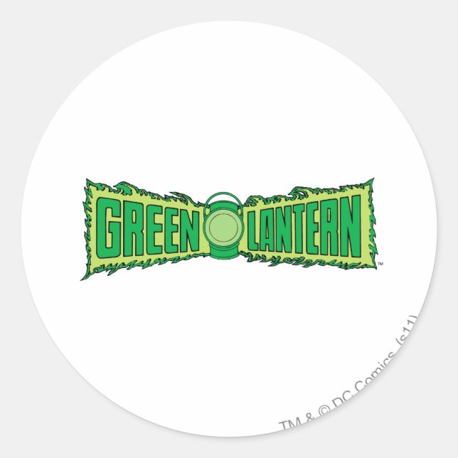 Green Lantern Logo 4 Classic Round Sticker (Front)