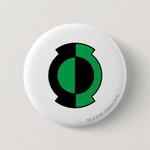 Green Lantern Logo Flipped 2 Inch Round Button