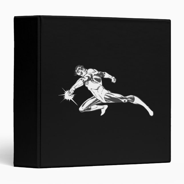 Green Lantern Lunges Down Binder (Front/Spine)