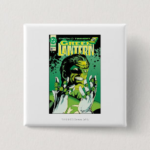 Green Lantern - Many Rings 2 Inch Square Button