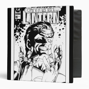 Green Lantern - Many Rings, Black and White Binder