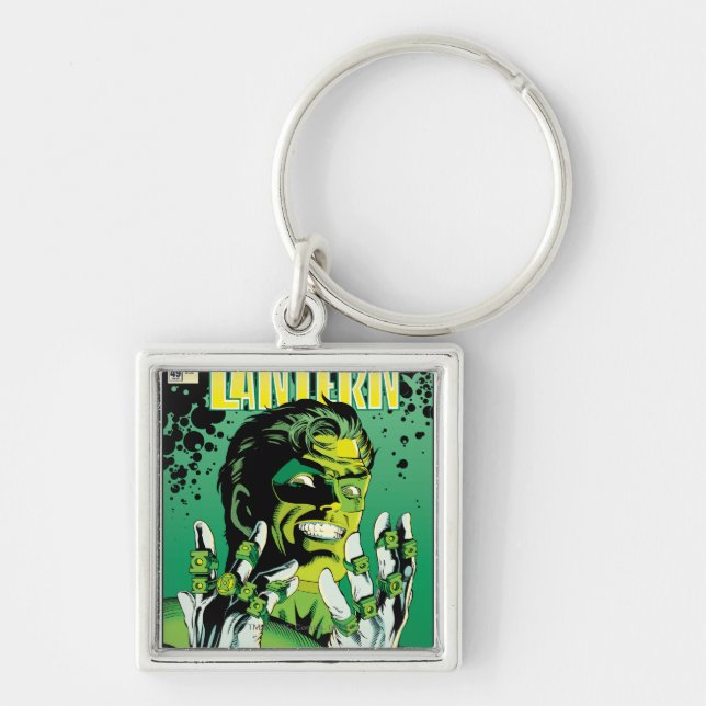 Green Lantern  - Many Rings Keychain (Front)