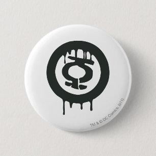 Green Lantern Paint Symbol 2 Inch Round Button