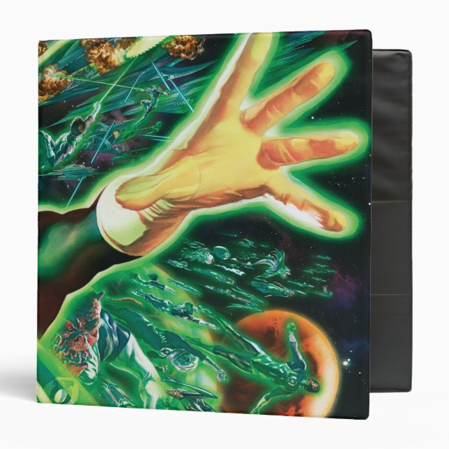 Green Lantern Painting Binder (Front/Inside)