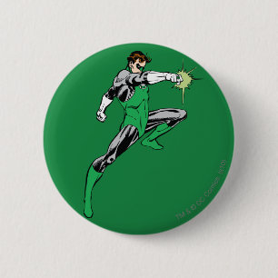 Green Lantern Pointing Ring 2 Inch Round Button