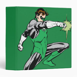 Green Lantern Pointing Ring Binder