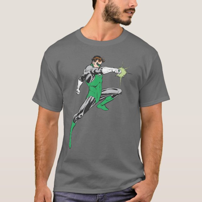 Green Lantern Pointing Ring T-Shirt (Front)