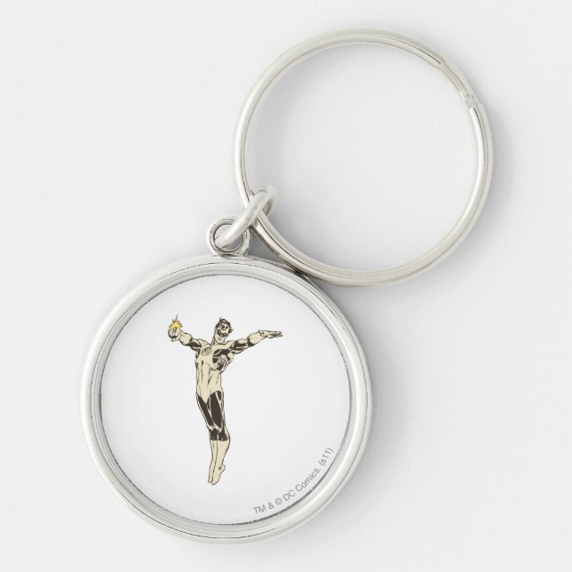 Green Lantern Poses Keychain (Front)