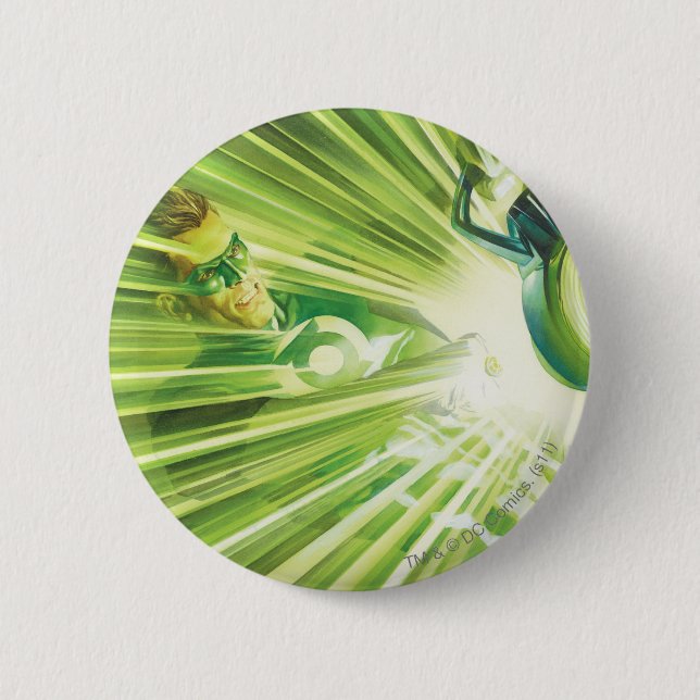 Green Lantern Power 2 Inch Round Button (Front)