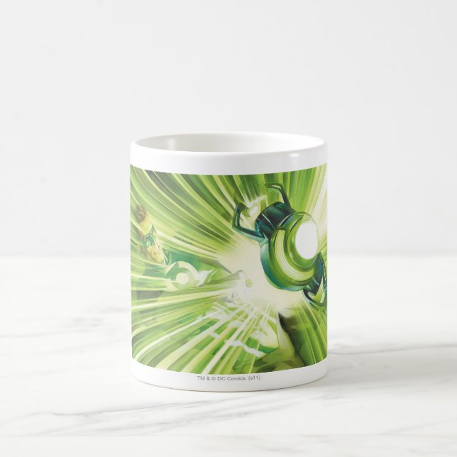 Green Lantern Power Coffee Mug (Center)