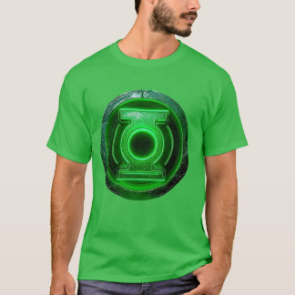 Green Lantern Power Emblem Men’s Graphic T-Shirt