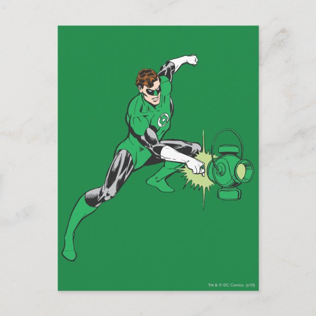 Green Lantern Power Postcard (Front)